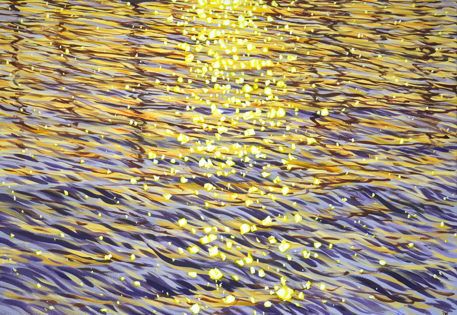 Sea. Evening light . Iryna Kastsova