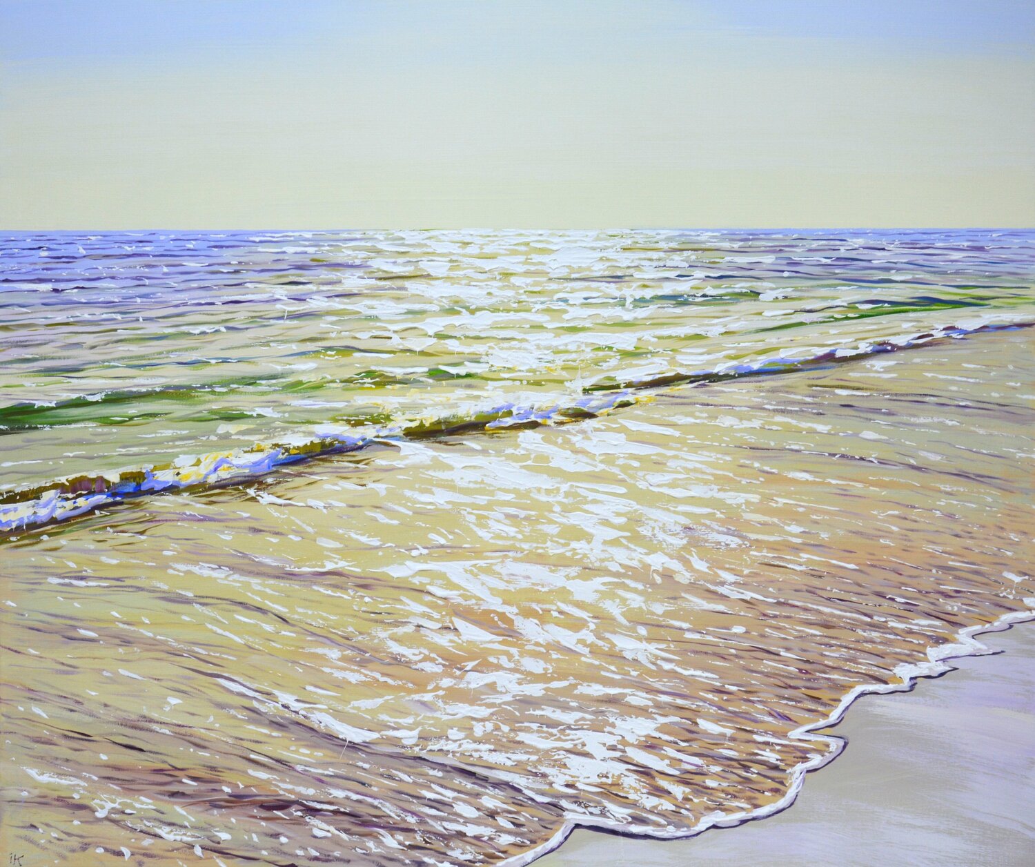 Warm day. Ocean. Iryna Kastsova