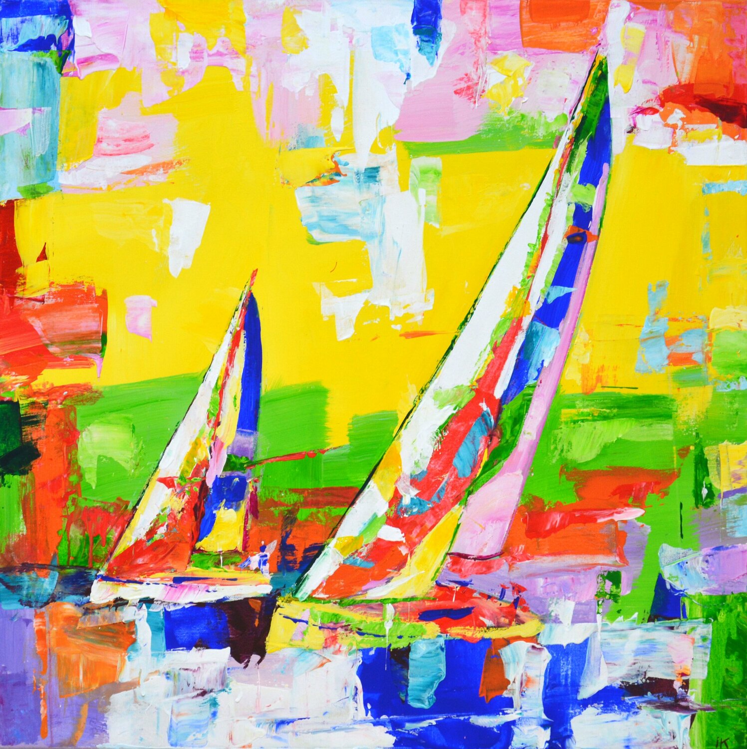 Sailboats 12. Iryna Kastsova