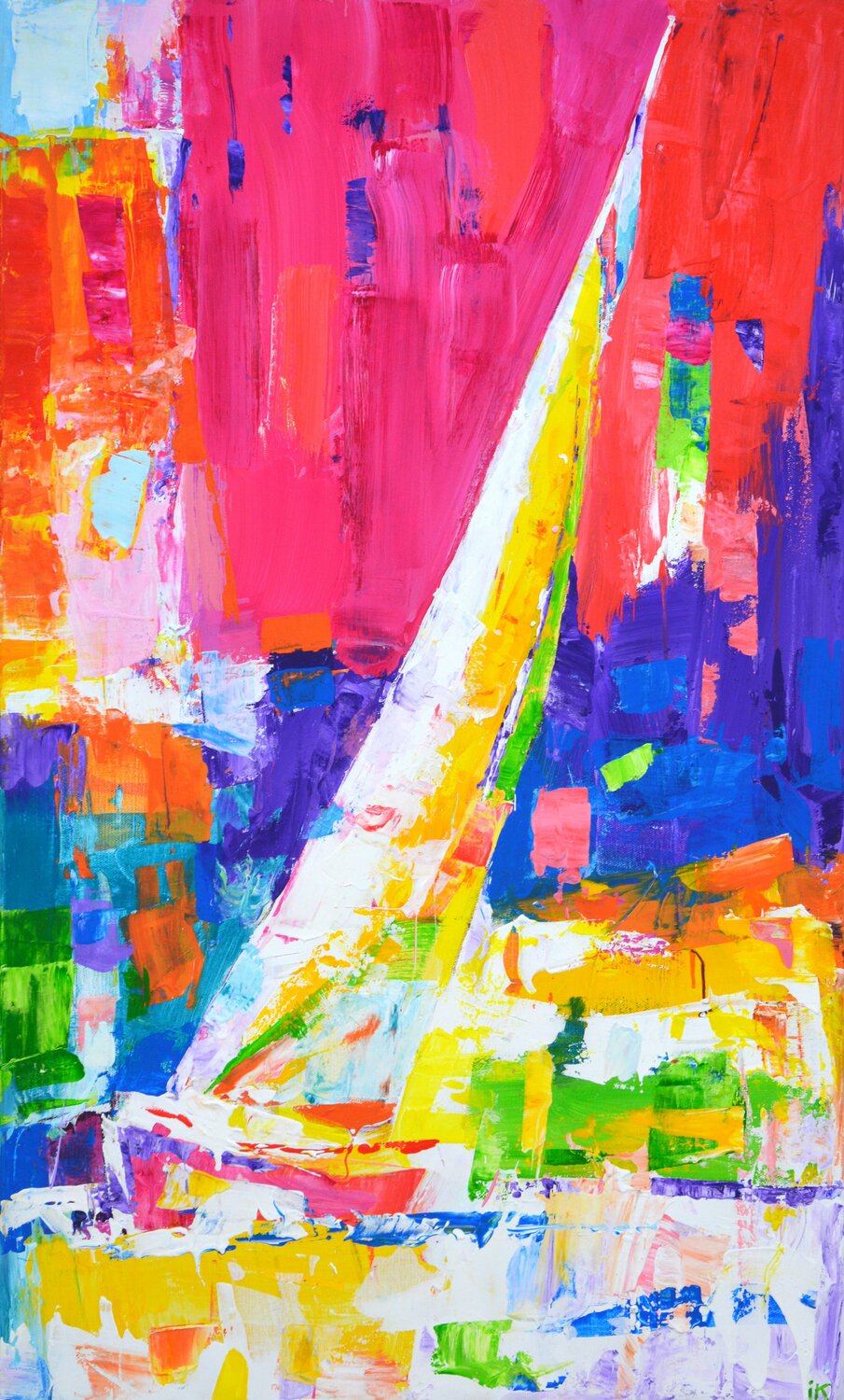Sailboat 10. Iryna Kastsova