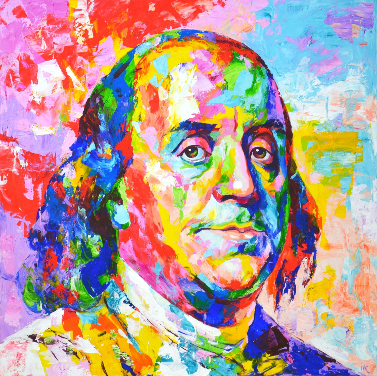 Benjamin Franklin Iryna Kastsova