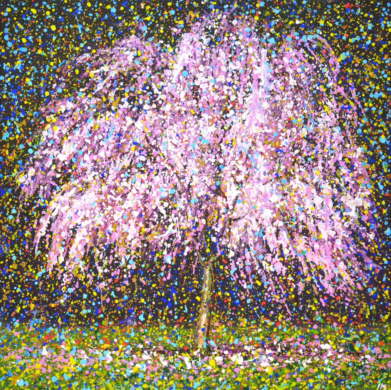 Blooming tree. Iryna Kastsova