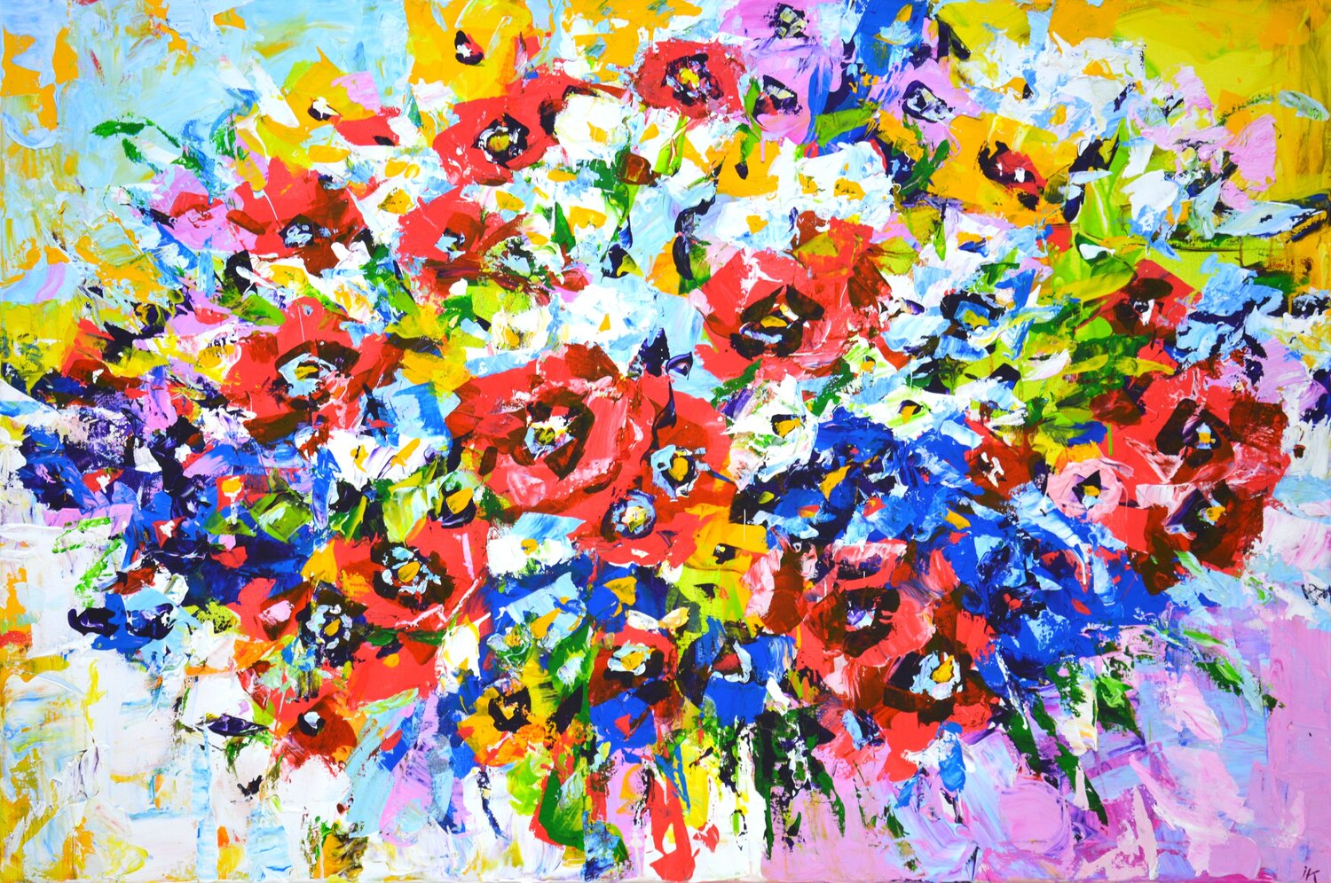 Bright bouquet. Iryna Kastsova