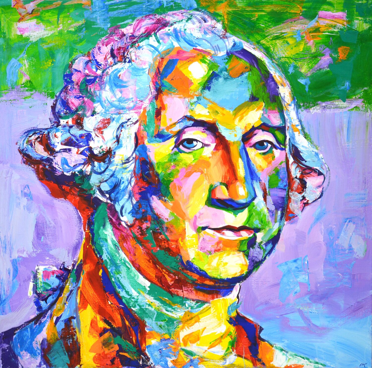 George Washington Iryna Kastsova