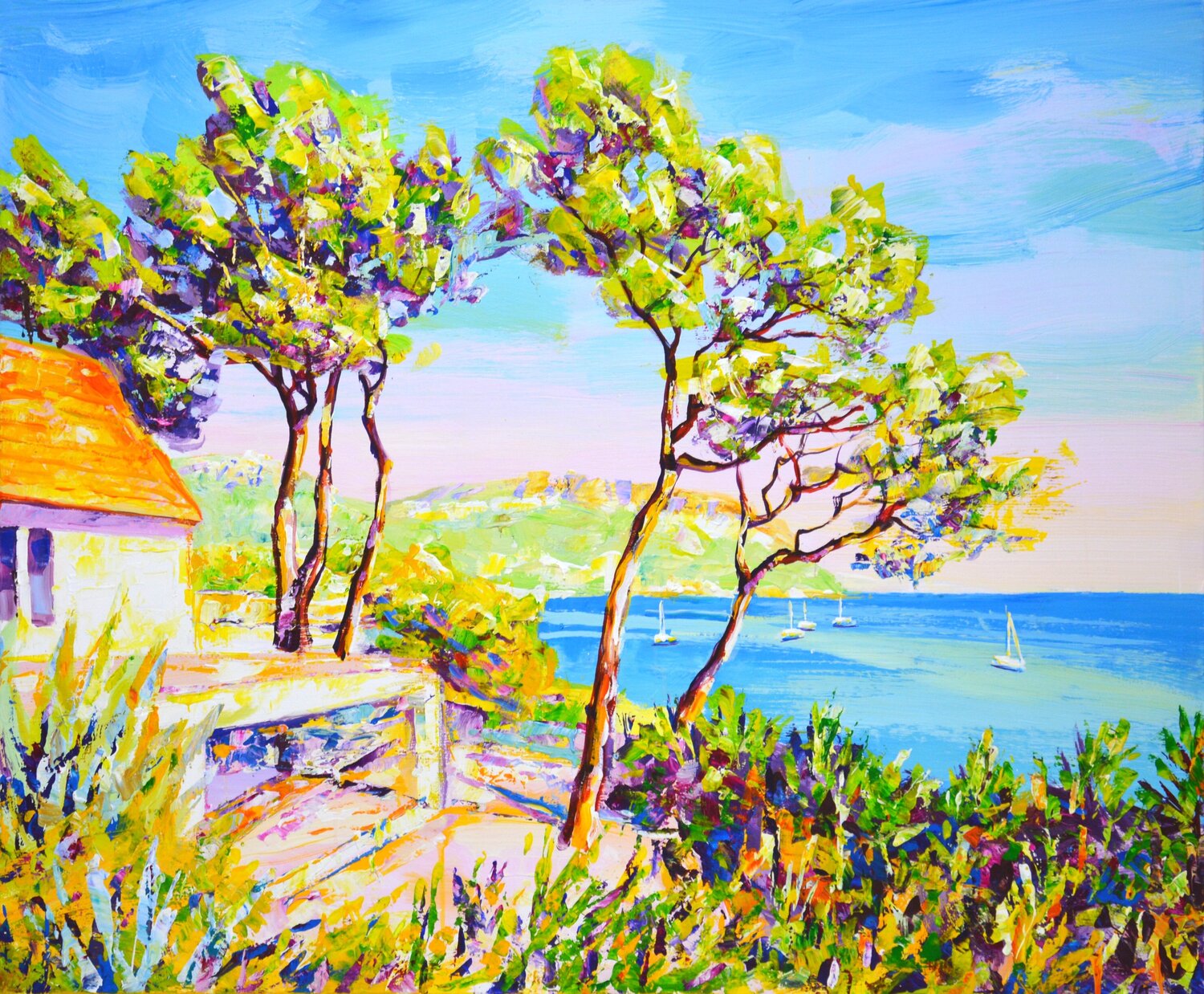 Azure coast. Iryna Kastsova