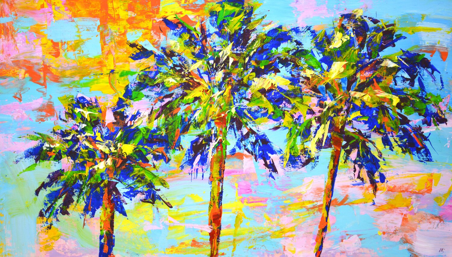 Palm trees 3. Iryna Kastsova