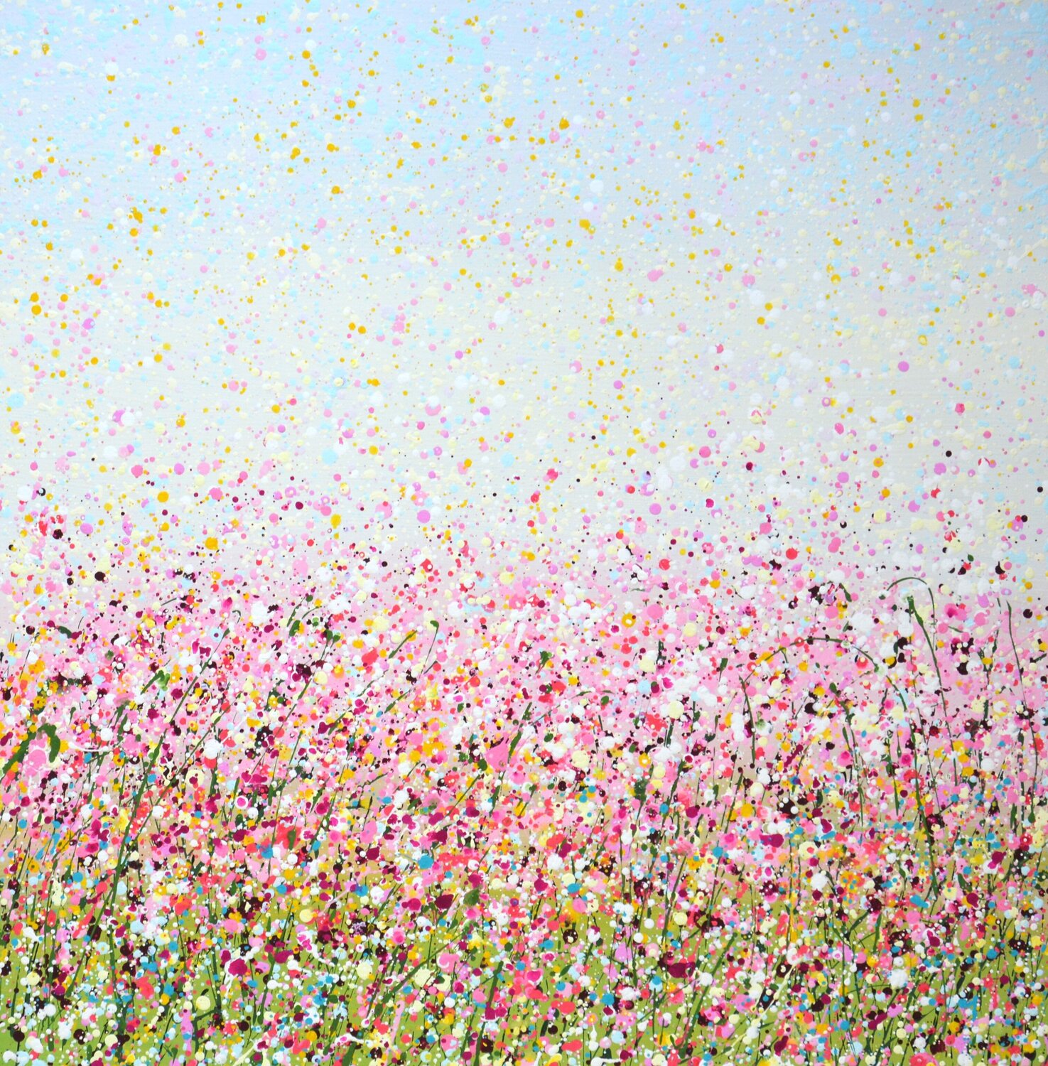 Pale pink field. Iryna Kastsova