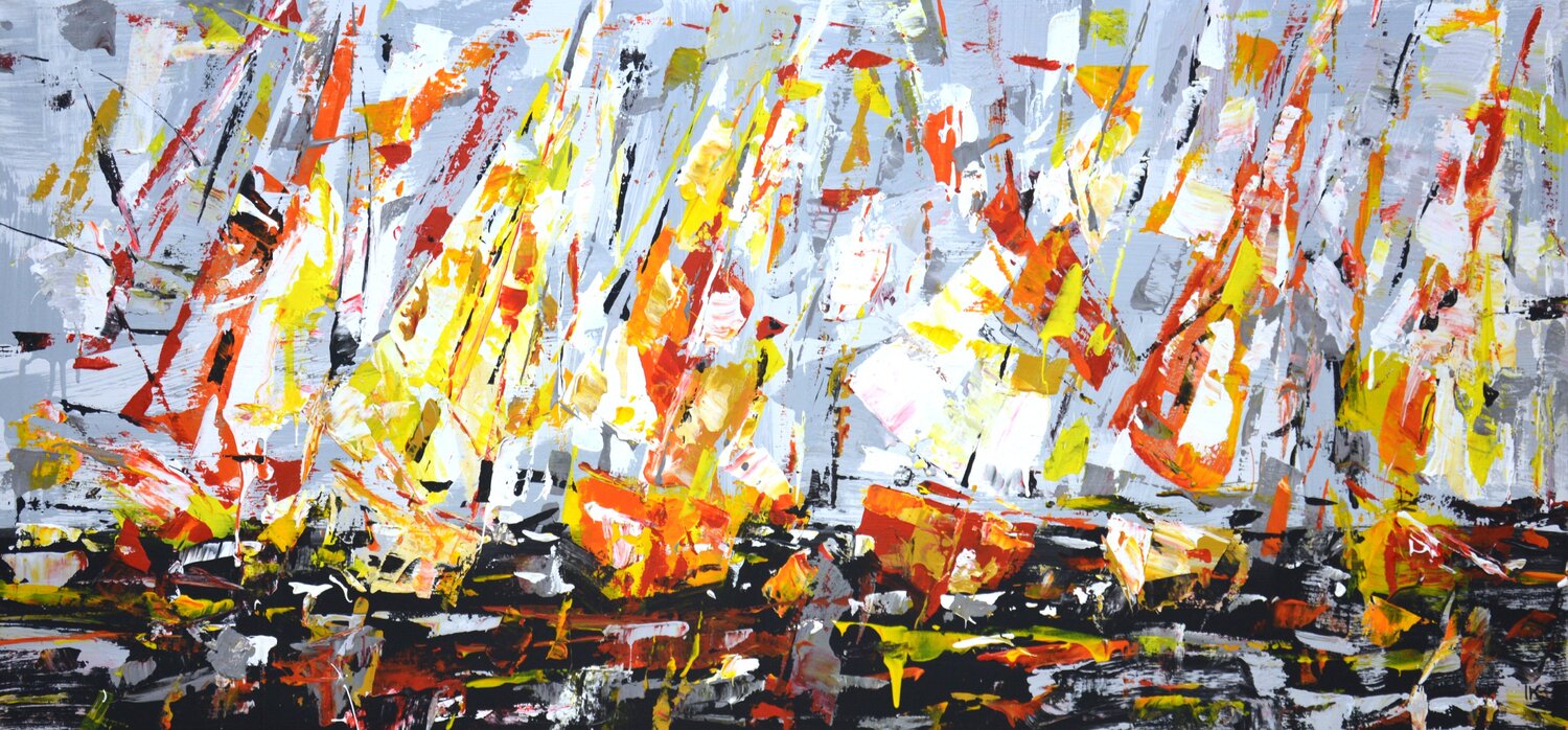 Abstract regatta 3. Iryna Kastsova