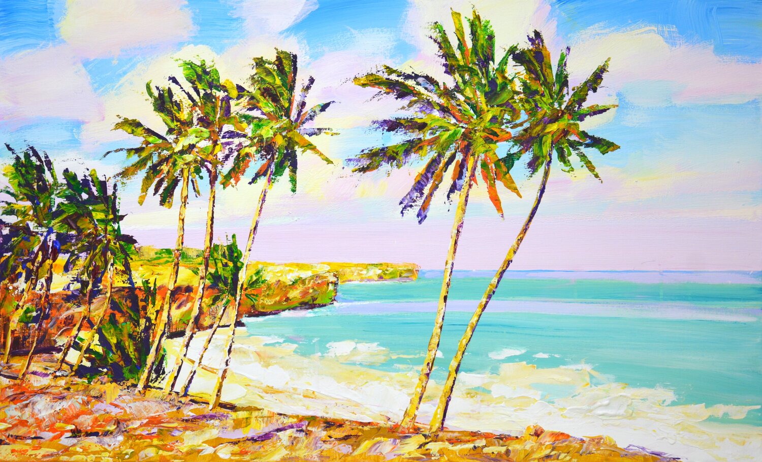 Palms. Ocean 33. Iryna Kastsova