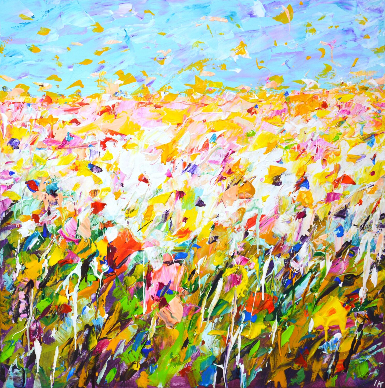 Summer. Flower field 15. Iryna Kastsova