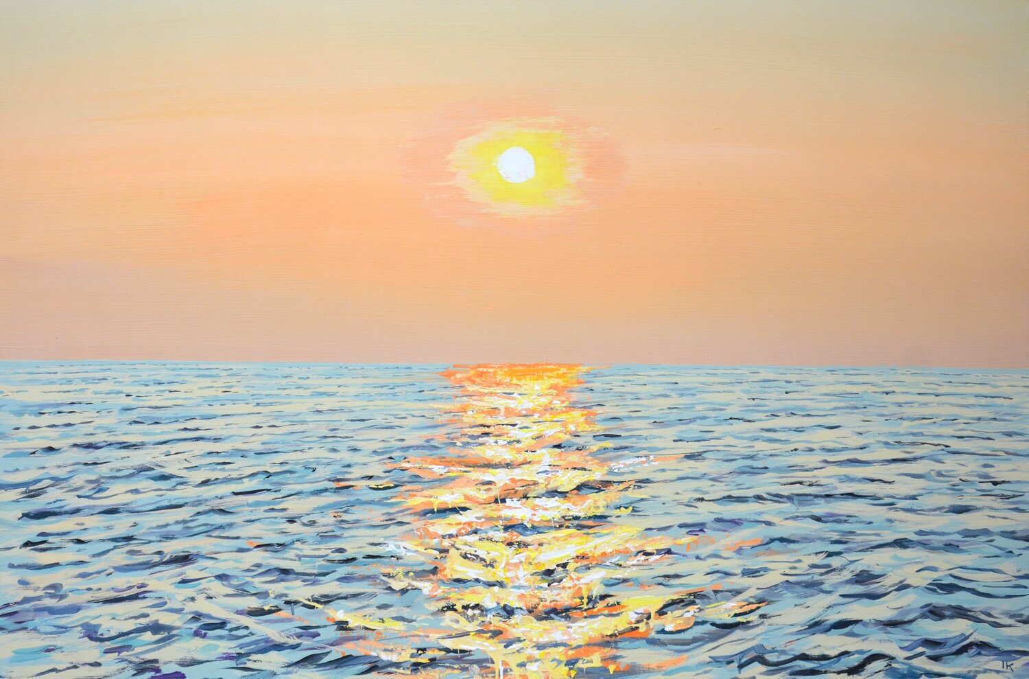 Gentle sunset 9. Iryna Kastsova