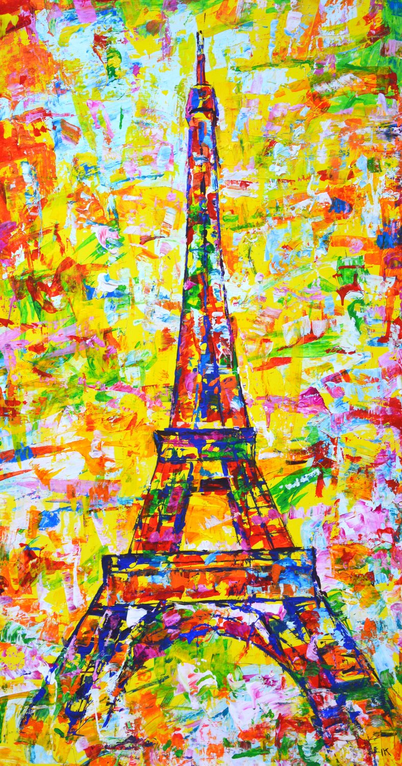 Eiffel Tower 2. Paris. Iryna Kastsova