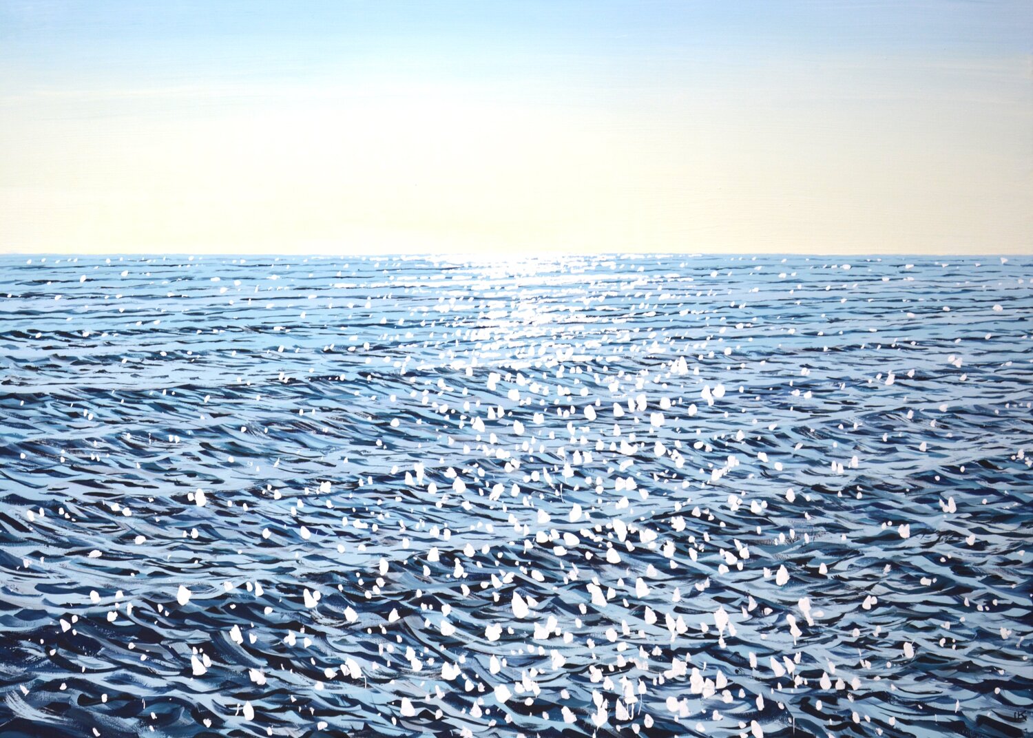 Ocean. Glare on the water 9 Iryna Kastsova