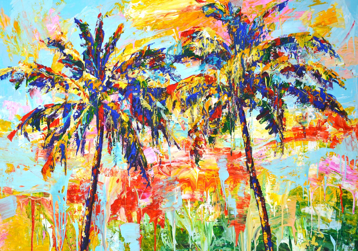 Summer. Palms 3 Iryna Kastsova
