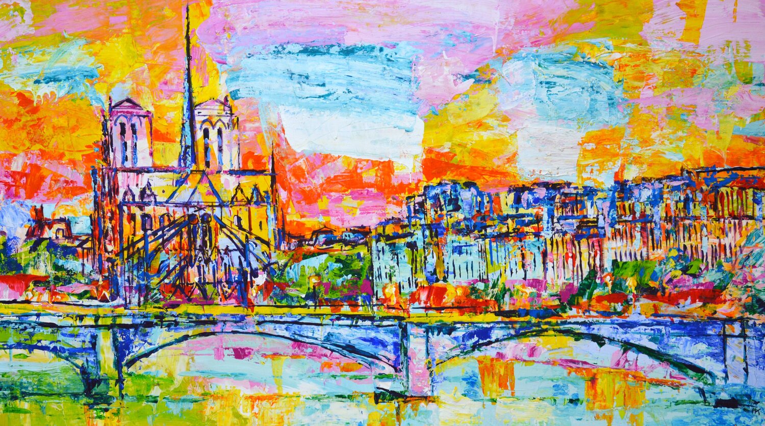 Paris. Cathedral Iryna Kastsova