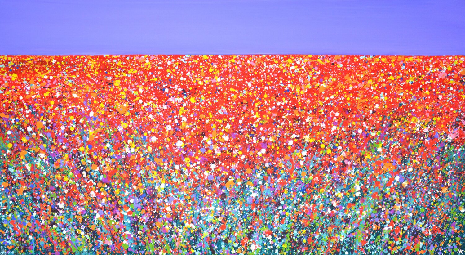 Flower field 6. Iryna Kastsova