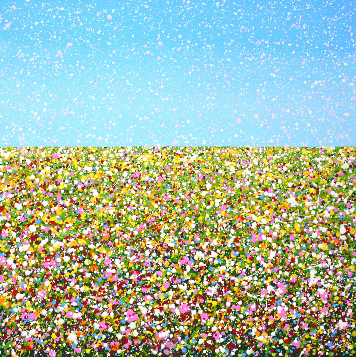 Summer. Flower field 10. Iryna Kastsova