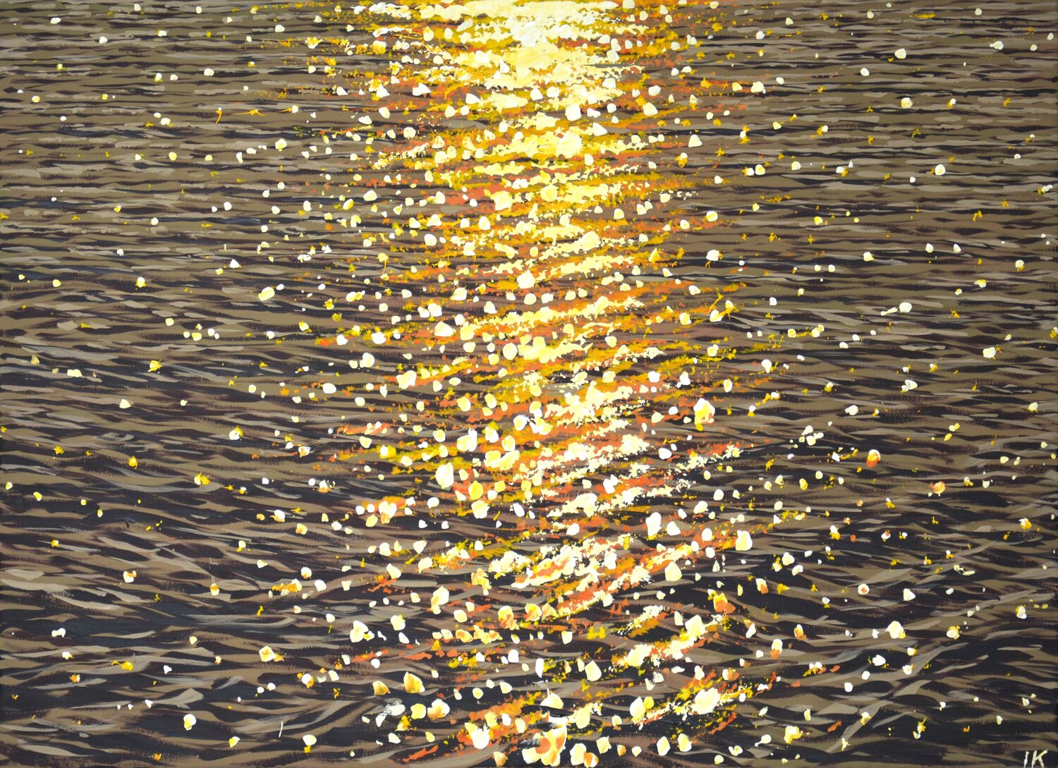 Evening glare on the water 10 Iryna Kastsova