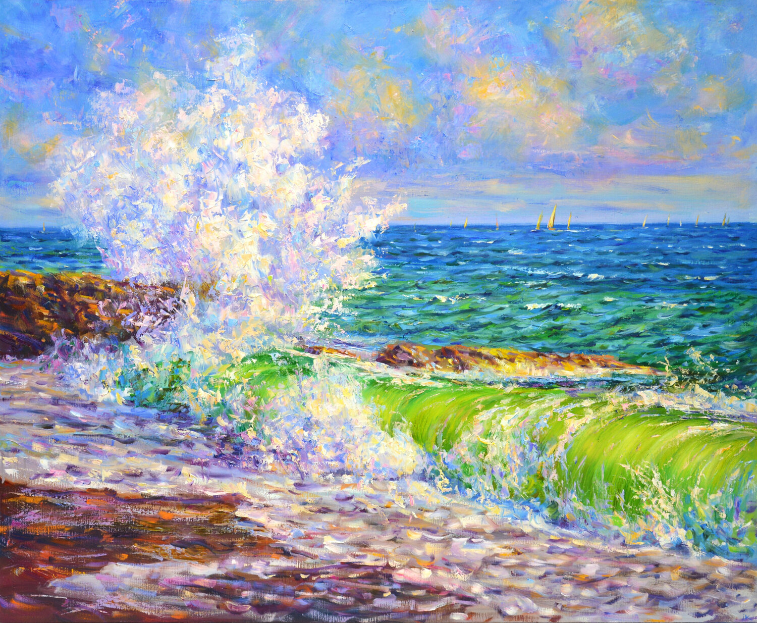 Ocean surf Iryna Kastsova