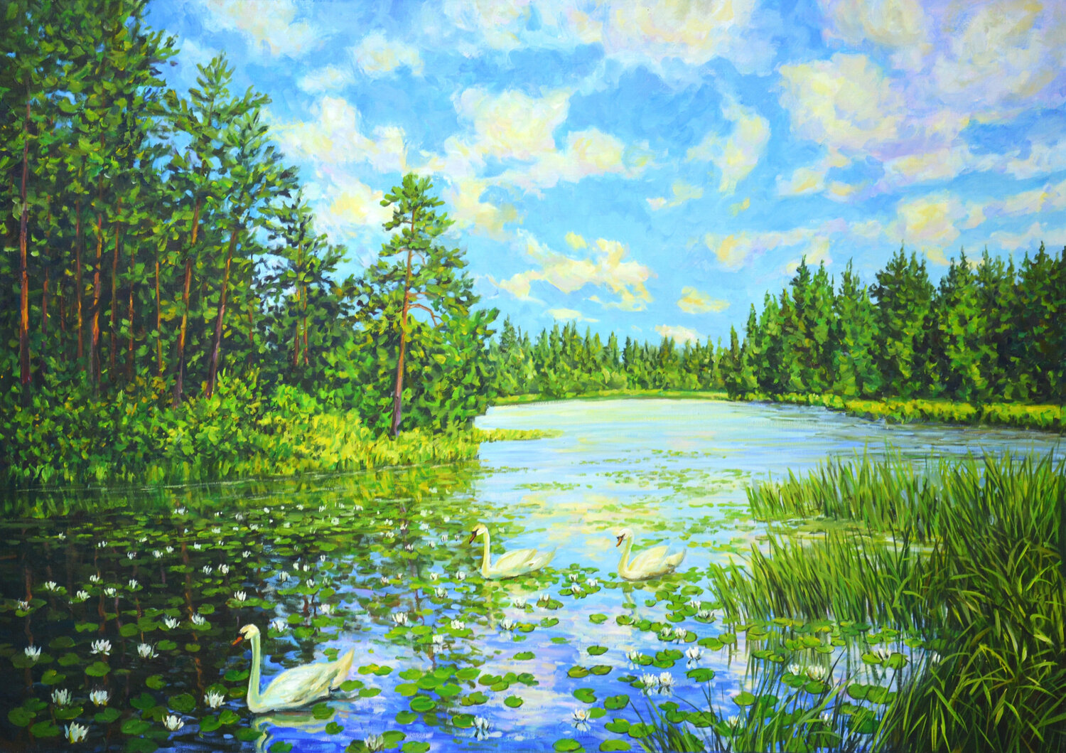 Forest Lake Iryna Kastsova