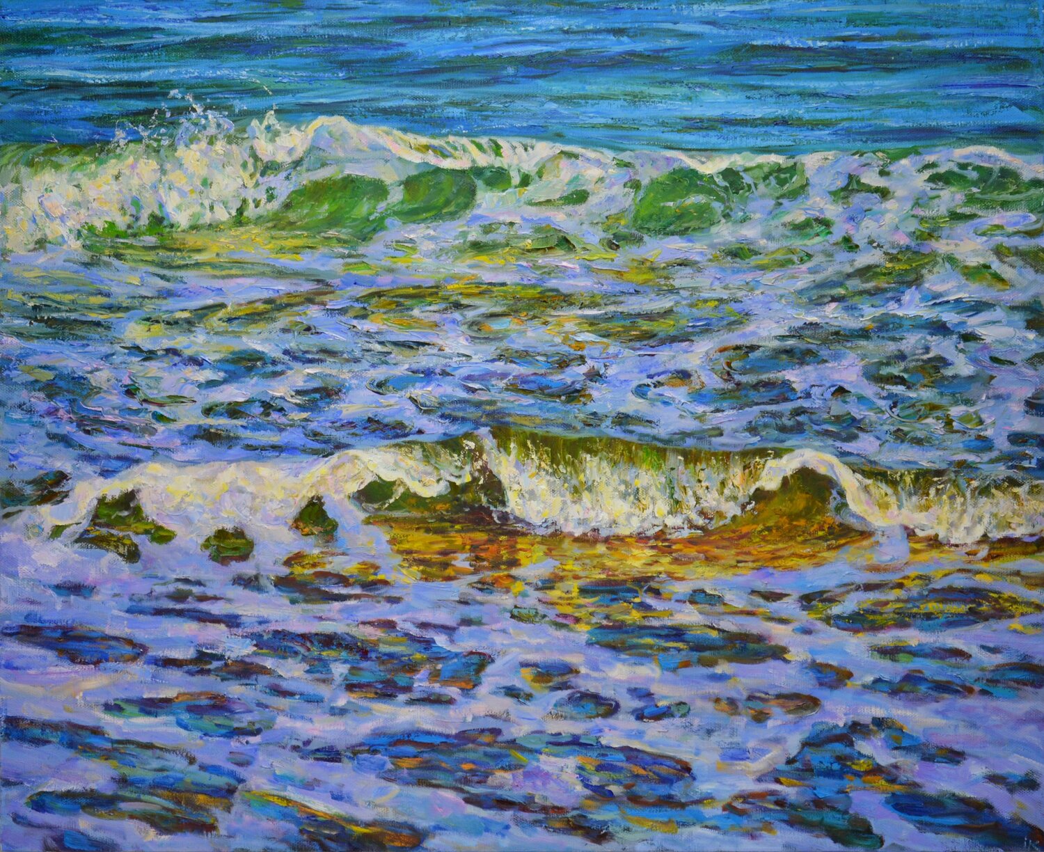 The waves Iryna Kastsova