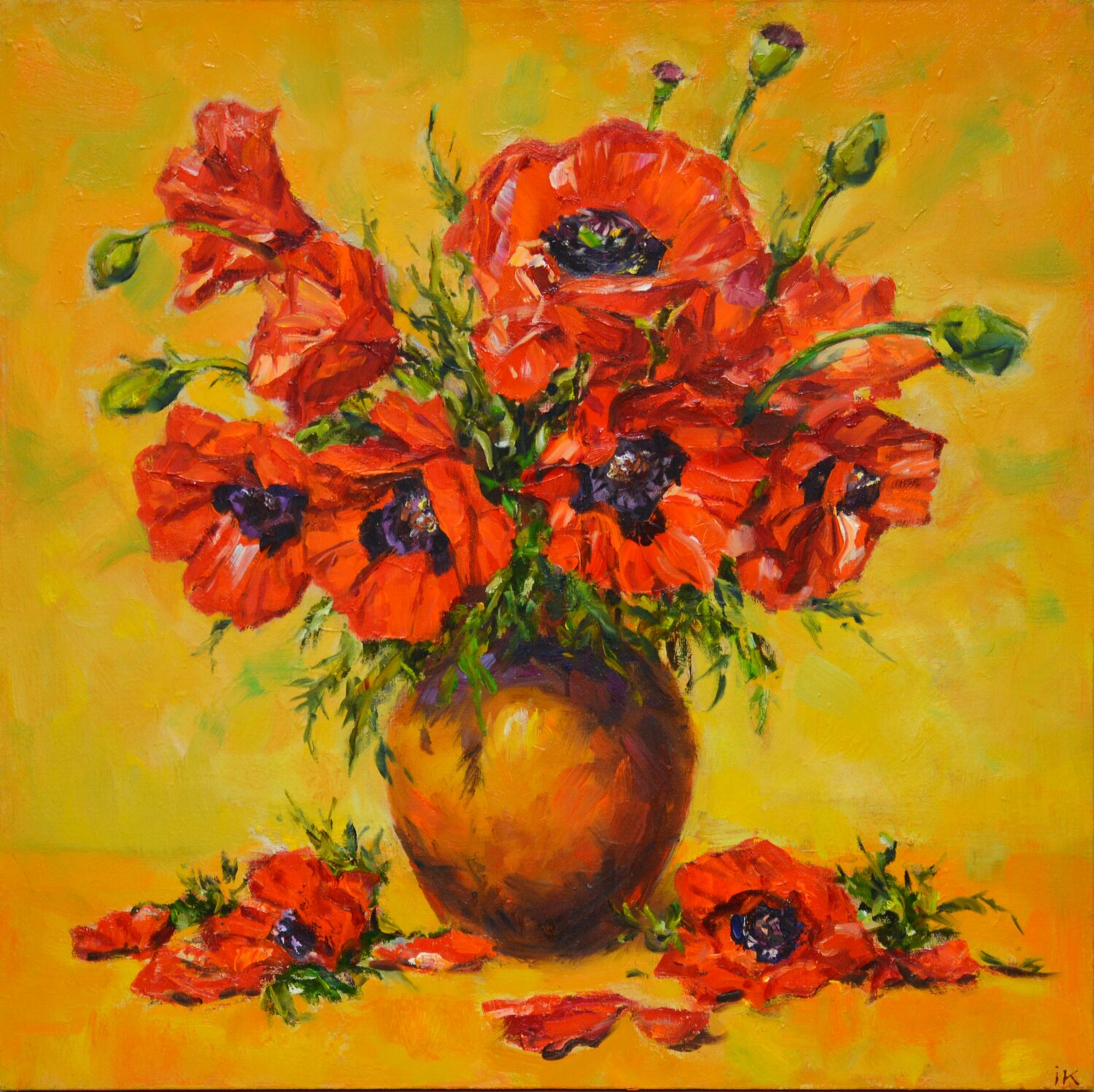 Poppies. Iryna Kastsova