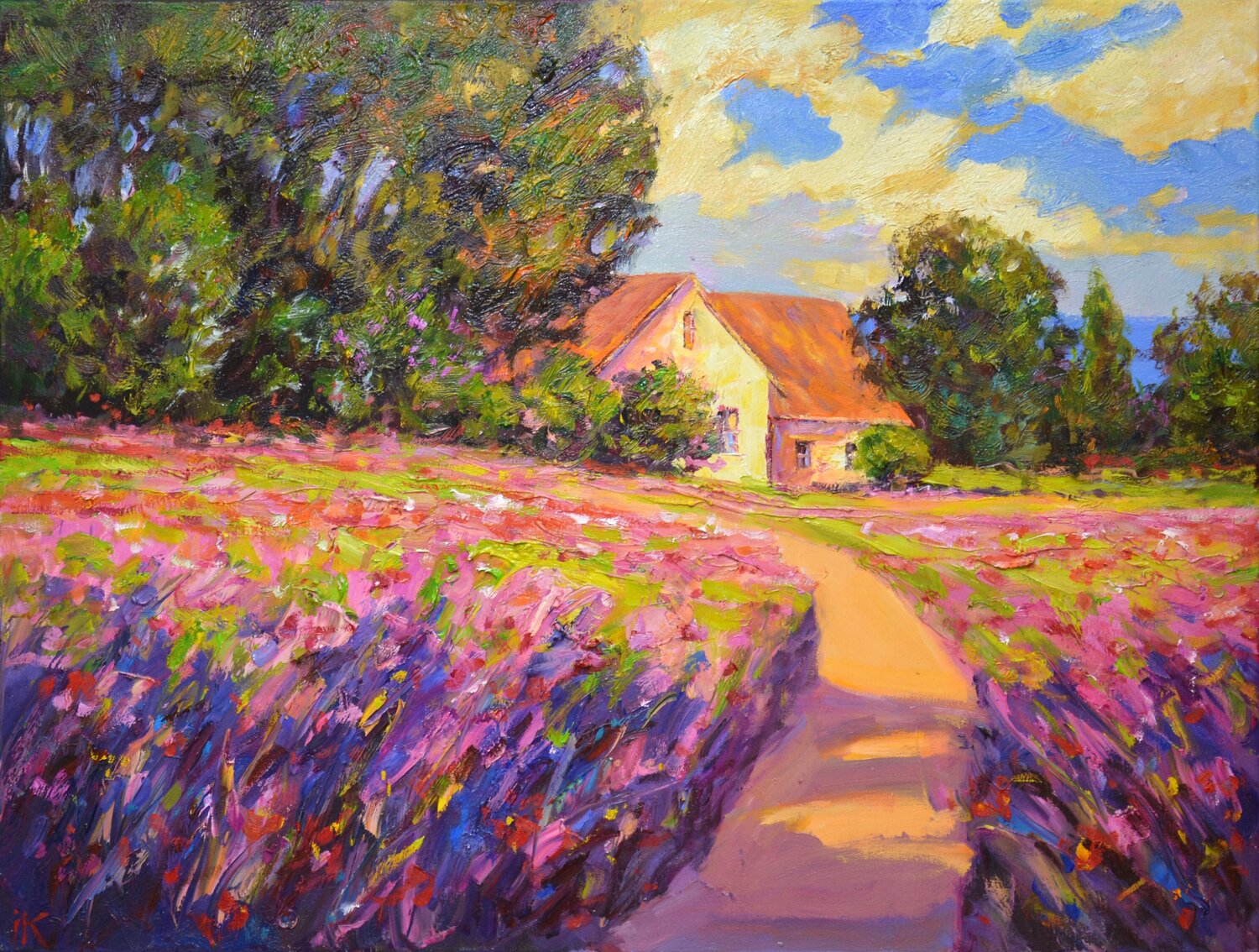 The road to the house. 2 Iryna Kastsova