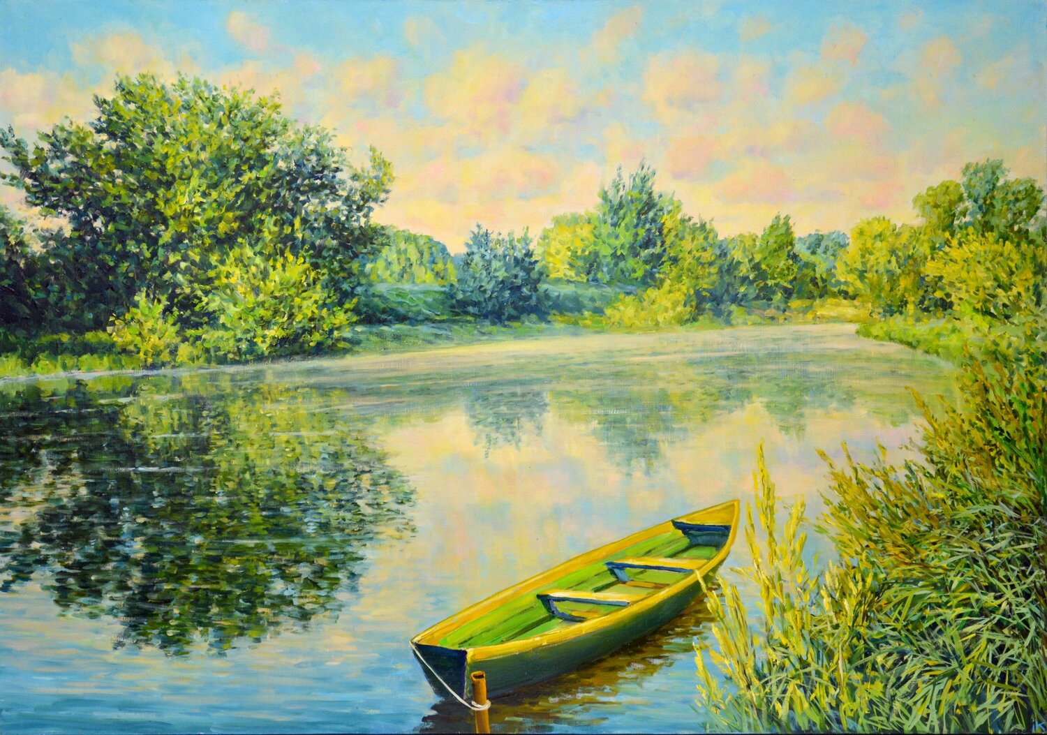 Morning on the river Iryna Kastsova