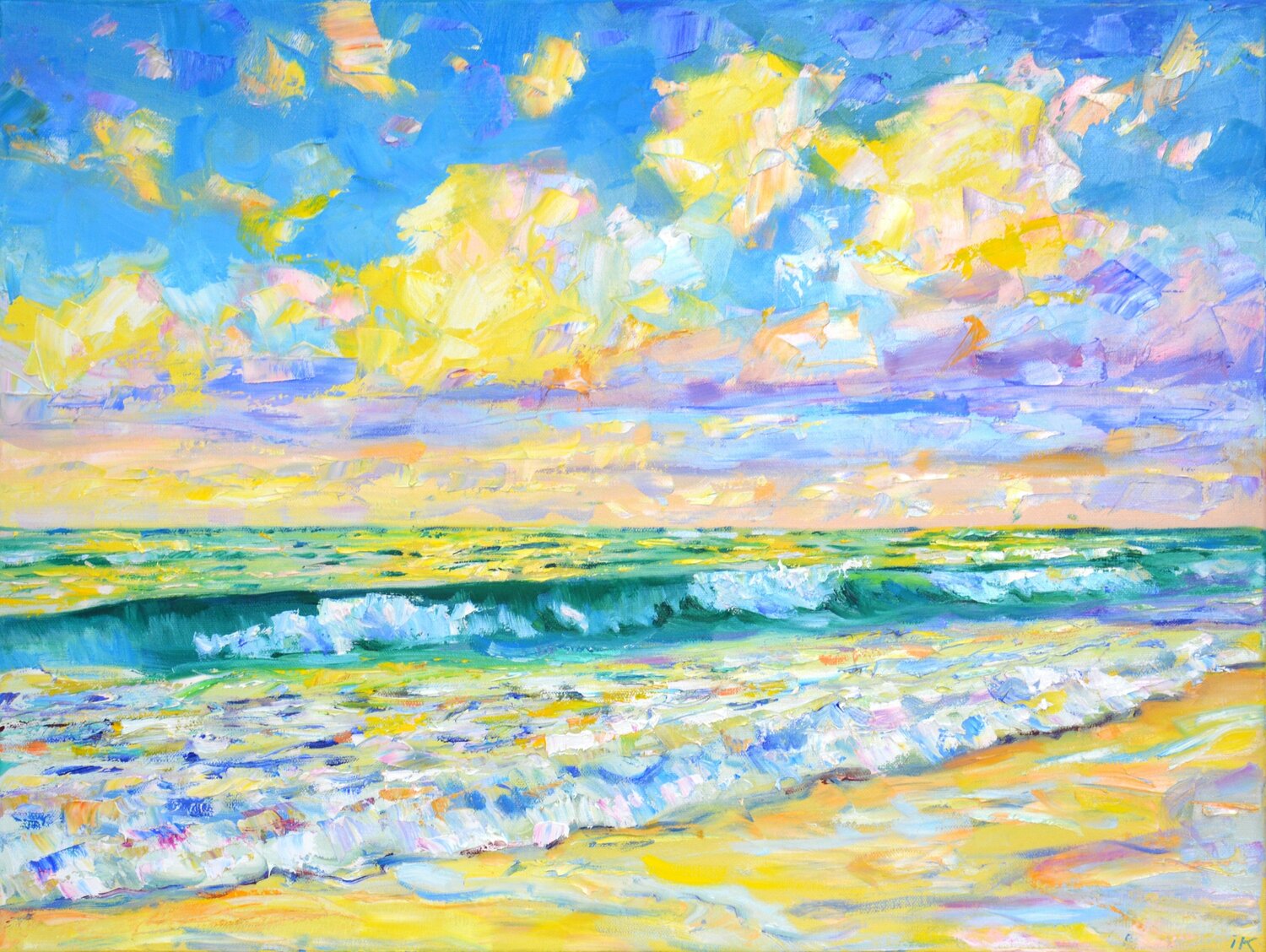 Sea mosaic. Iryna Kastsova