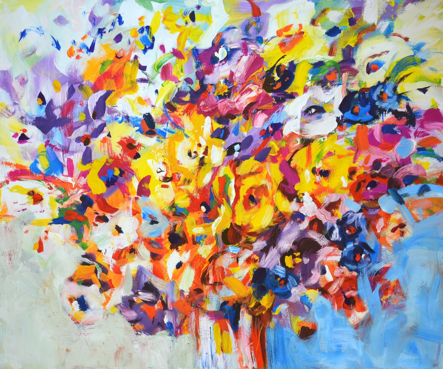 Abstract bouquet. Iryna Kastsova