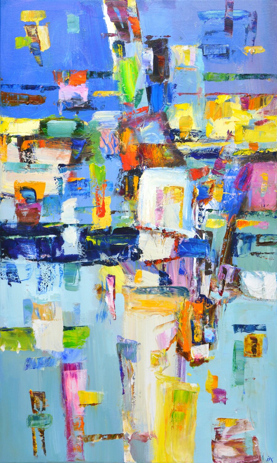 Evening in the city. Iryna Kastsova
