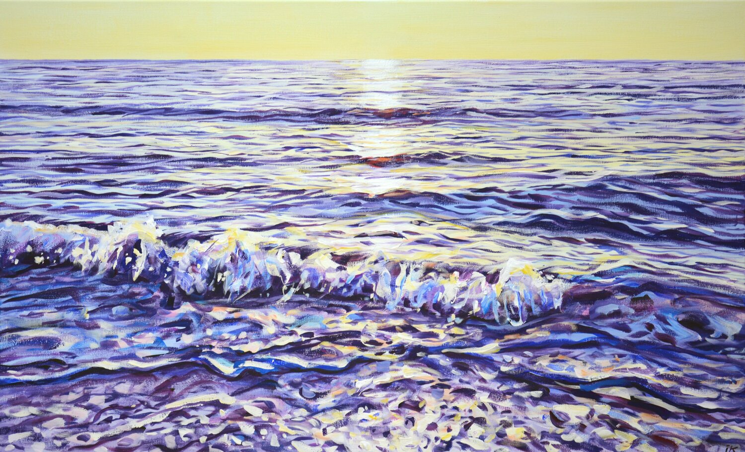 A magical sunrise at the sea Iryna Kastsova