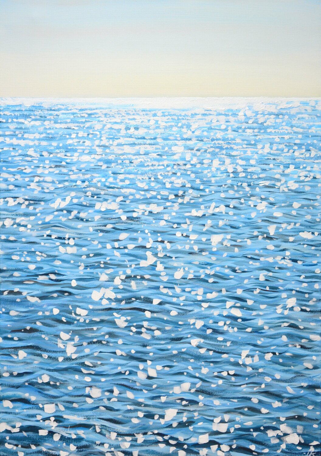 Shining ocean. Iryna Kastsova