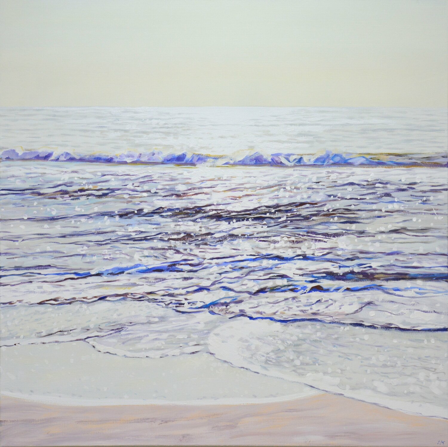 The sounds of the morning waves. Iryna Kastsova Originalgemälde zu verkaufen