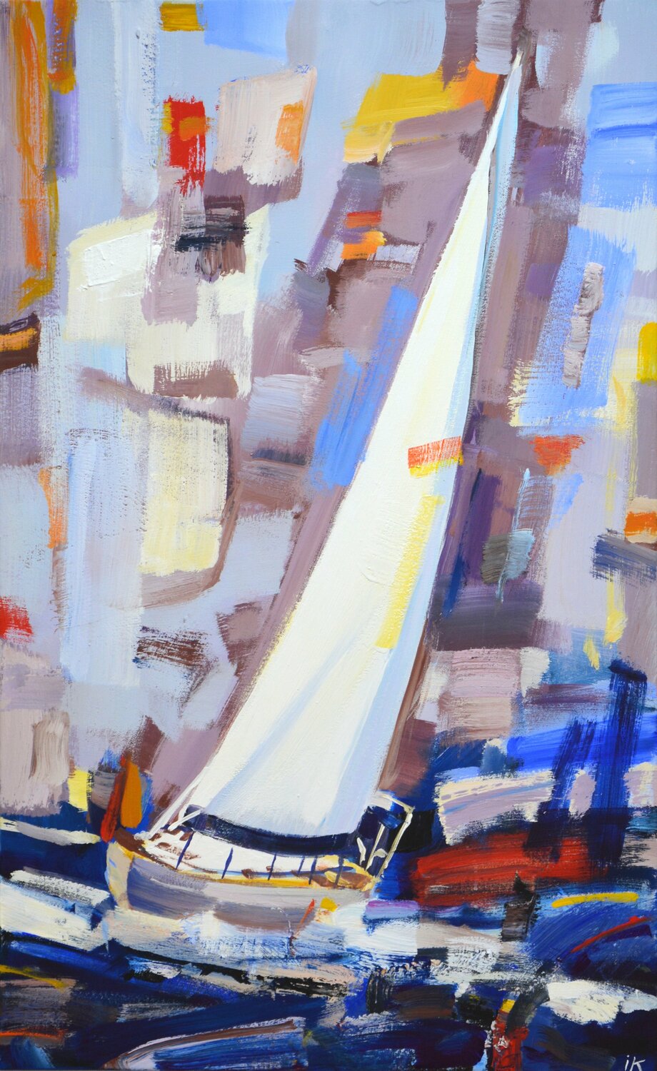 Sailboat 8. Iryna Kastsova