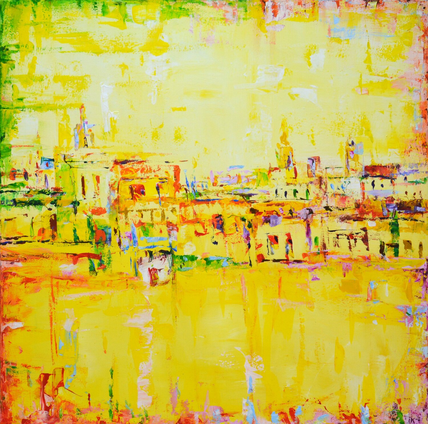 Sun in the city. Iryna Kastsova