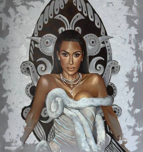 Kim Kardashian von Lusine Keryan, Malerei kaufen auf Singulart