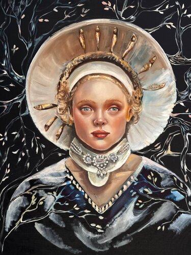 Portrait. Dreams. de Lusine Keryan, Pintura a la venta en Singulart