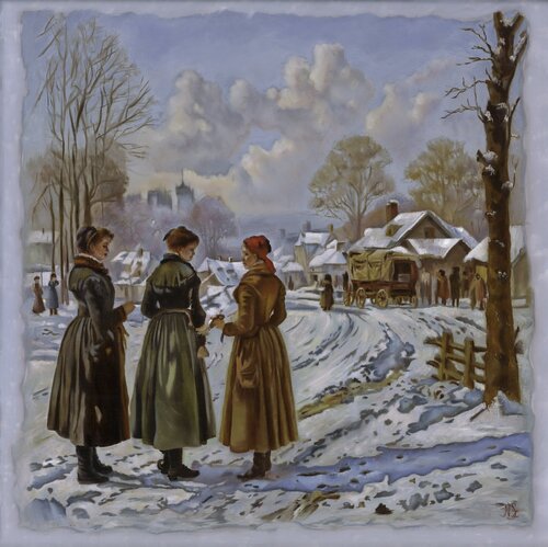 Elmúlt tél di Szilvia Németh, Pittura in vendita su Singulart