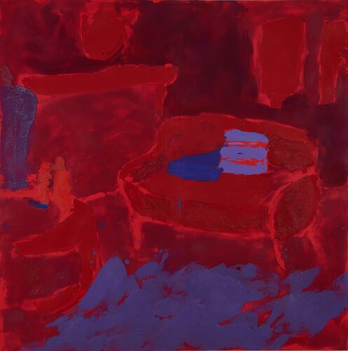 Interior in the Night-time Lighting by Angelina Gafynets, 油畫 for Sale on Singulart