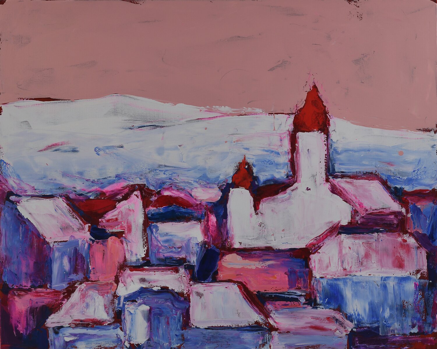 Uzhhorod. Winter Angelina Gafynets