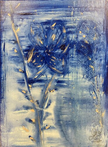 Blütenkraft van Doris Weglehner, Schilderij te koop op Singulart