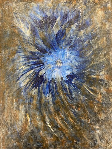 Blütenkraft di Doris Weglehner, Pittura in vendita su Singulart