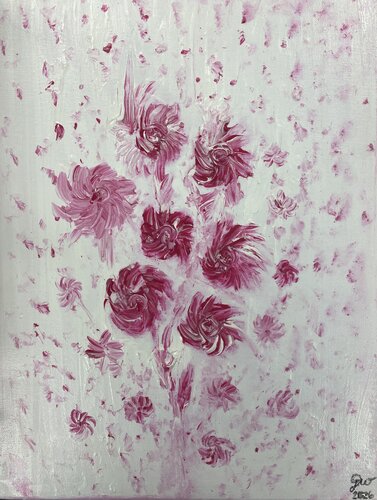 Blütenkraft van Doris Weglehner, Schilderij te koop op Singulart