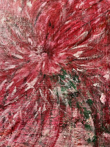 Blütenkraft van Doris Weglehner, Schilderij te koop op Singulart