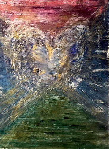 Portal der Seele  - Portal of the Soul par Doris Weglehner, Peinture en vente sur Singulart