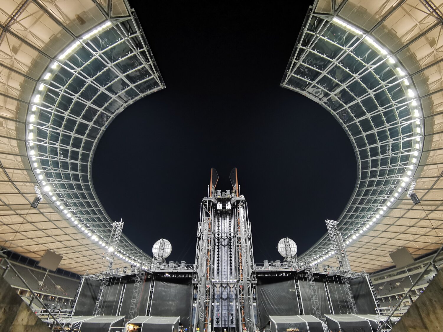 Berlin, Olympiastadion Harald Hauswald