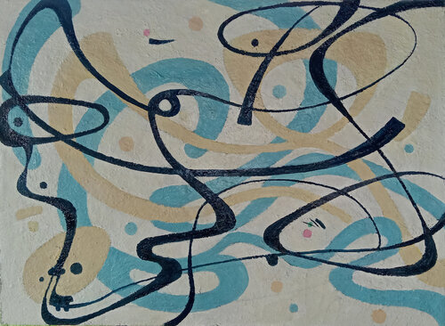 Twists by Dragan Mišković, Painting for Sale on Singulart