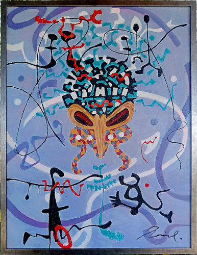 Flood par Dragan Mišković, Peinture en vente sur Singulart