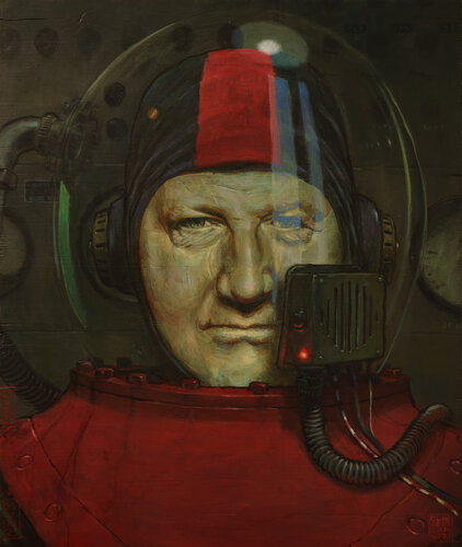 Le Scaphandre von Claude Delamarre, Malerei kaufen auf Singulart